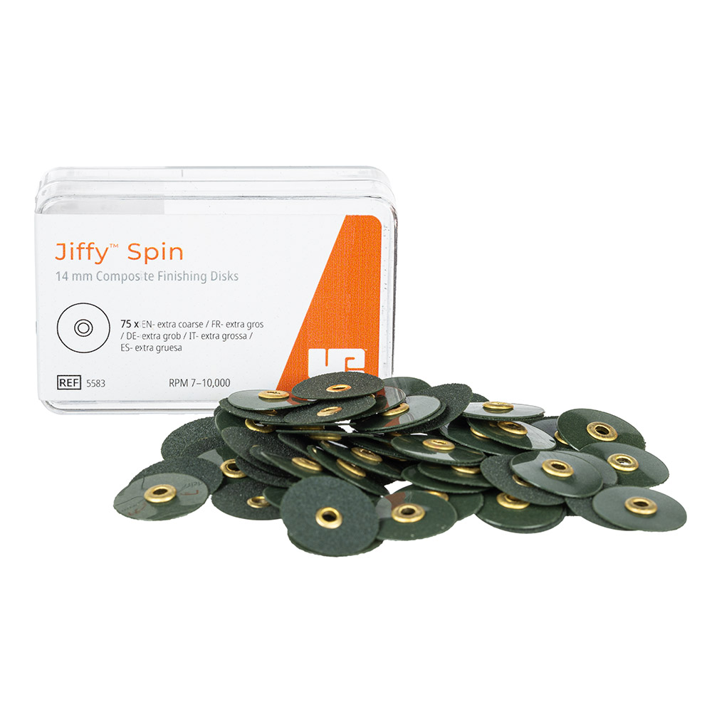 Jiffy Spin Disk 14mm extra coarse 75St