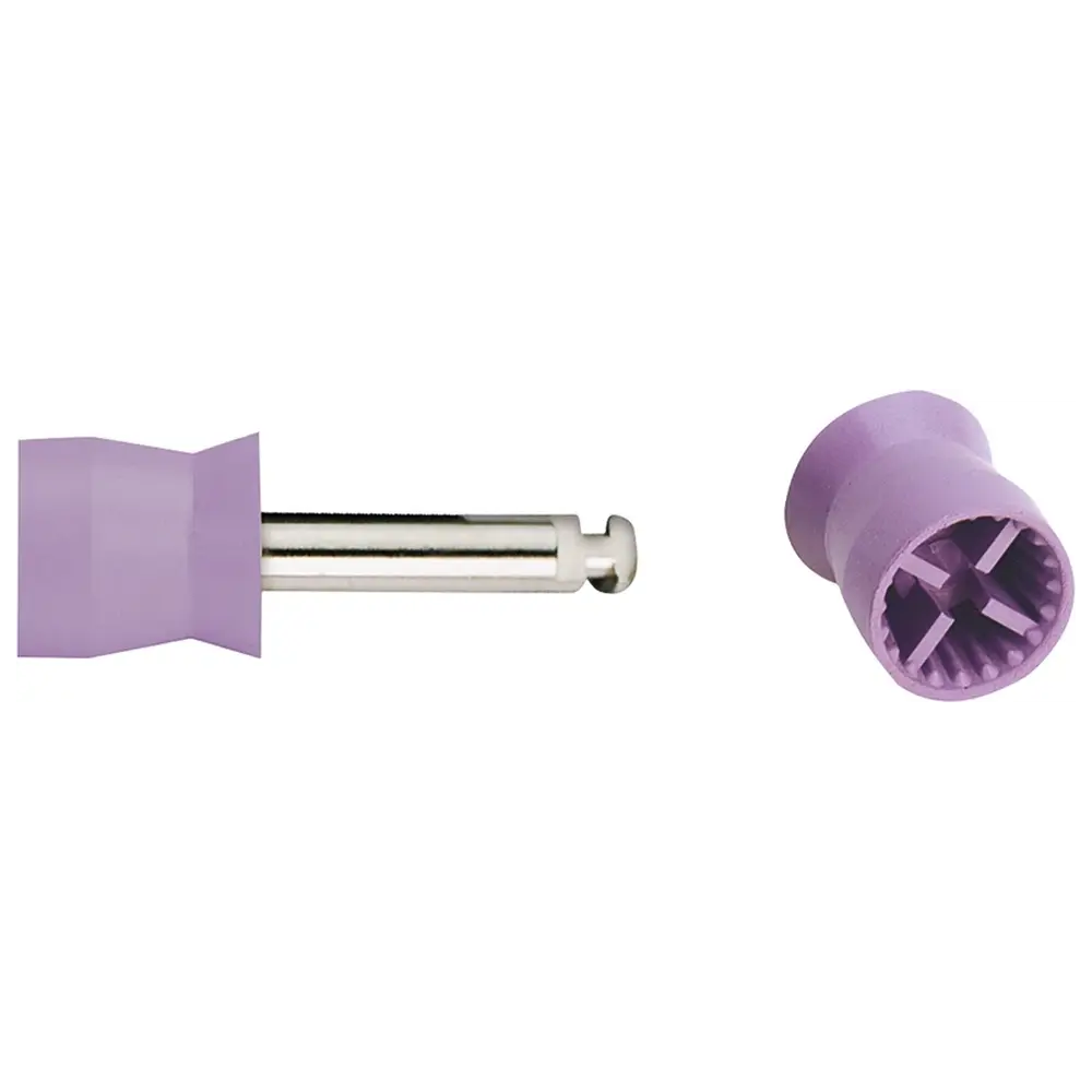 Young Dental Young™ Prophylaxekelch Petite Web - Packung 144 Stück lila kurz, weich, Latch Type