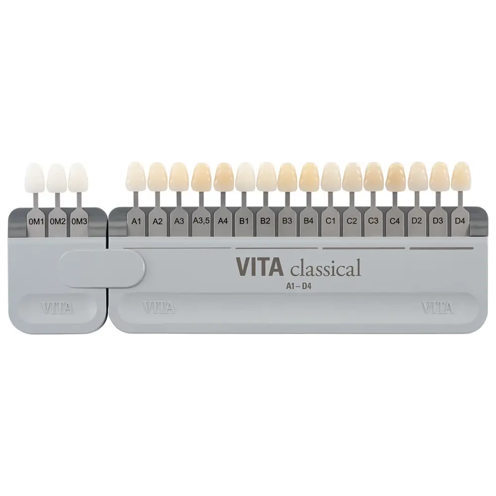 VITA classical A1-D4® Farbskala mit VITA Bleached Shades - Stück Farbskala VITA classical A1-D4® Farbskala mit VITA Bleached Shades - Stück Farbskala