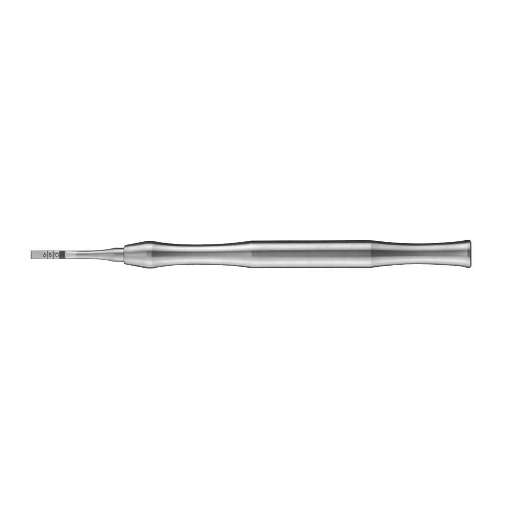 Osteotom Knochenmeissel 3mm geade St
