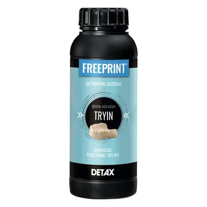 DETAX FREEPRINT® tryin - Flasche 1 kg Kunststoff A2