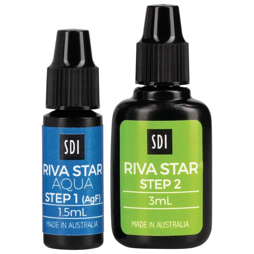 SDI RIVA STAR AQUA - Kit 1,5 ml Flasche Step 1, 3 ml Flasche Step 2