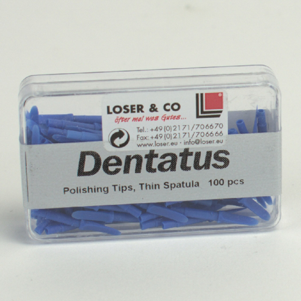 Dentatus KST Spitze dünn blau 100St