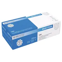 Unigloves SELECT® PLUS - Packung 100 Stück puderfrei, naturlatex, L