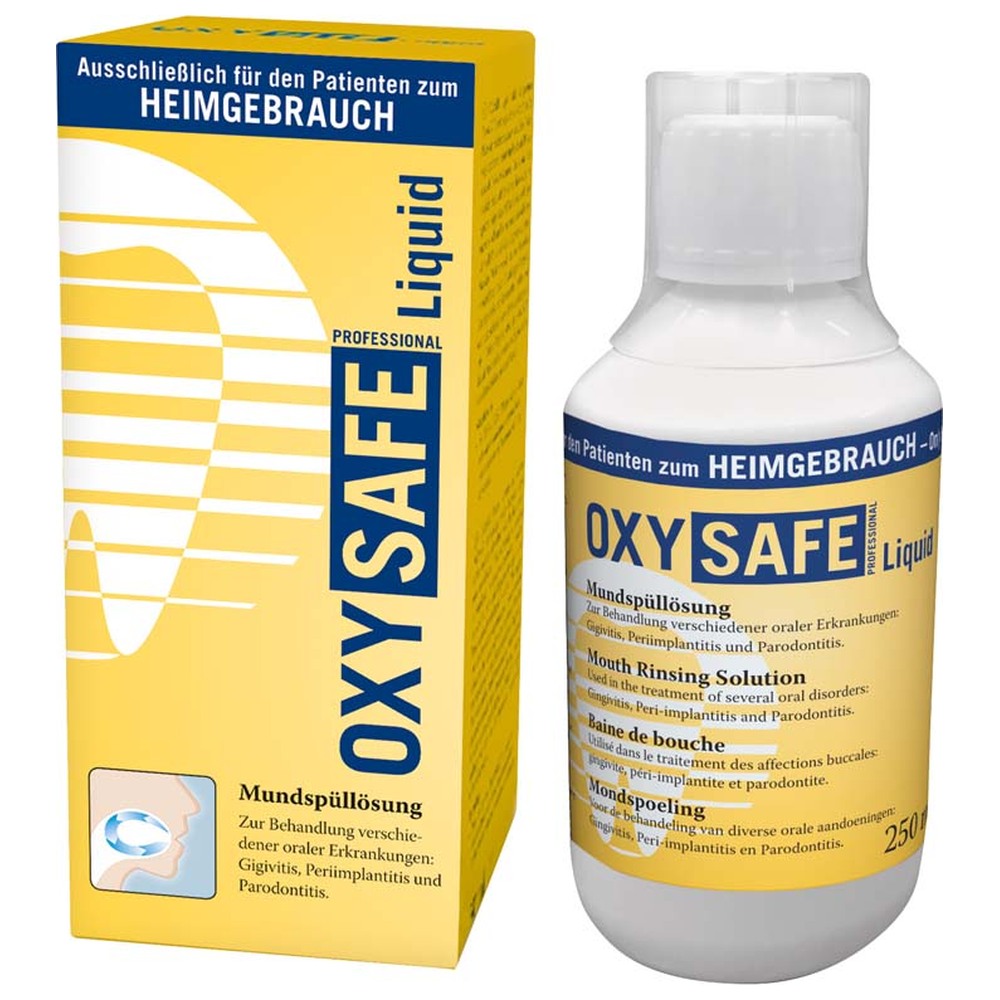 Hager & Werken OXYSAFE® Professional - Flasche 250 ml Mundspülung