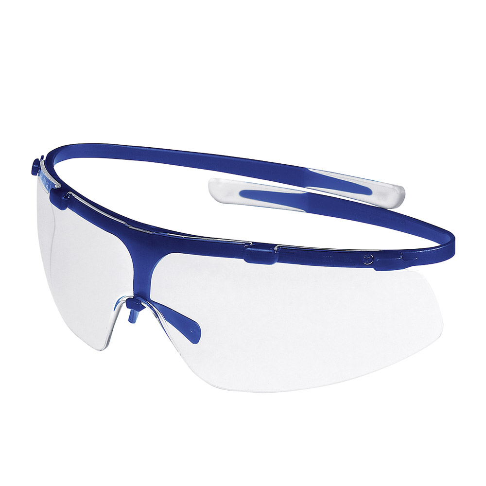 Schutzbrille iSpec SLF UV blau/tr. St