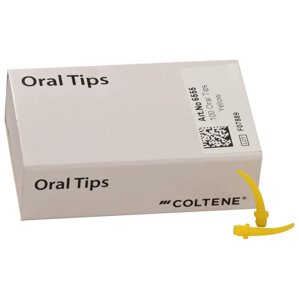 COLTENE Oral Tips gelb - Packung 100 Stück gelb