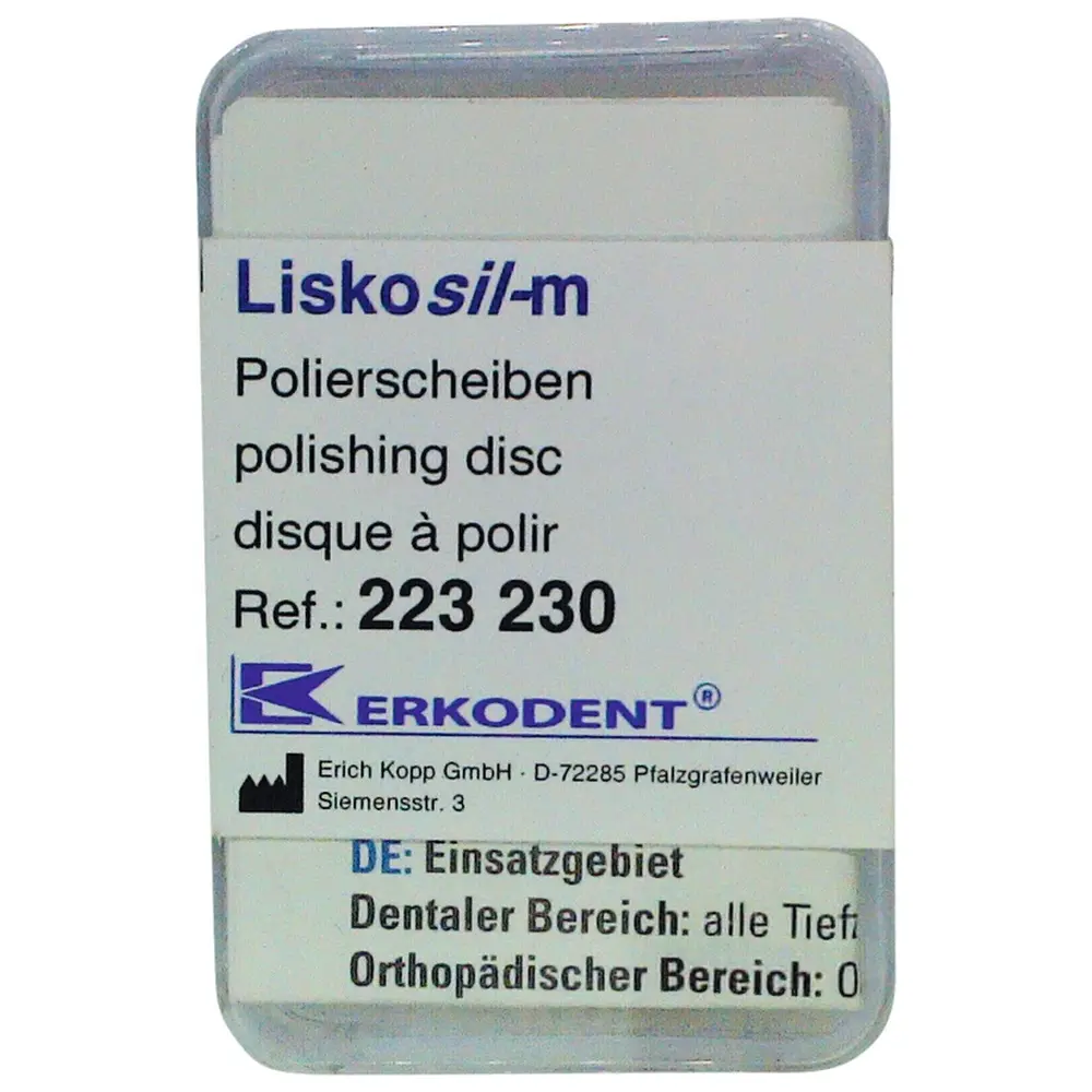 ERKODENT Liskosil-m - Packung 6 Stück, M, 1 Mandrell