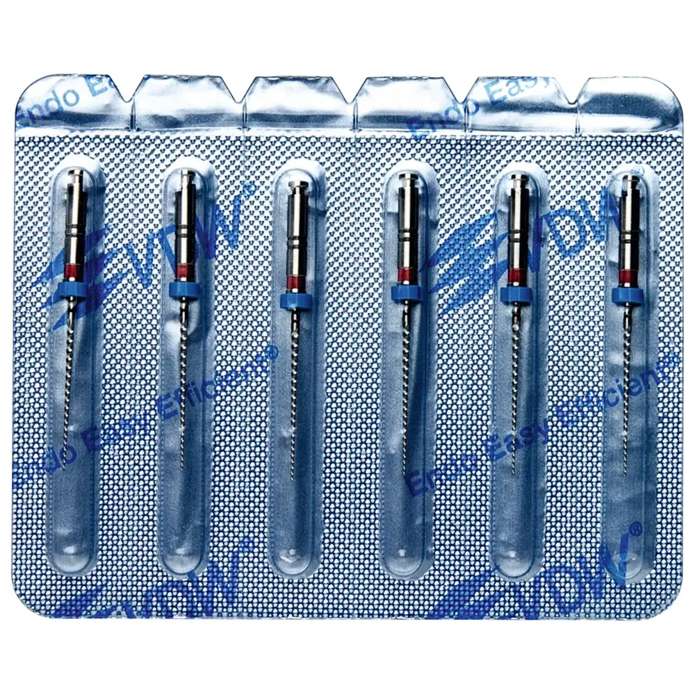 VDW FlexMaster® Instrumente - Packung 6 Stück 21 mm, Taper.04 ISO 025