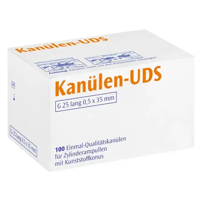 Sulzer Mixpac Deutschland GmbH UDS Kanüle orange G25 lang 0,5x35mm Pa 100