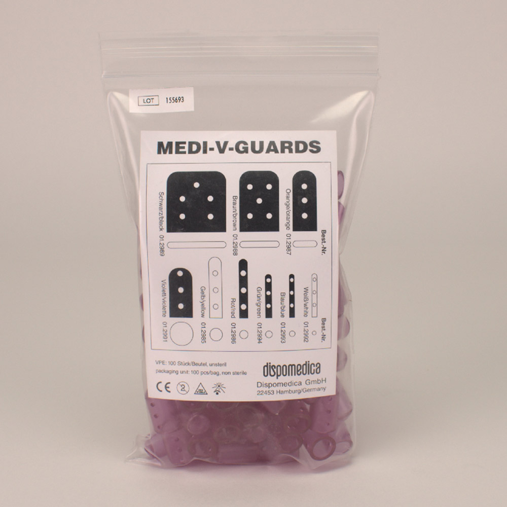 Medi-V-Guards lila 10,3mm 100St
