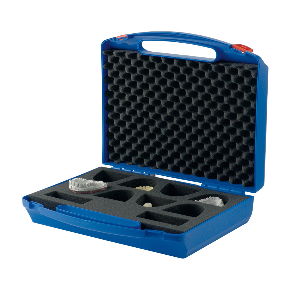 Dentalkoffer K2006 blau/blau/rot St