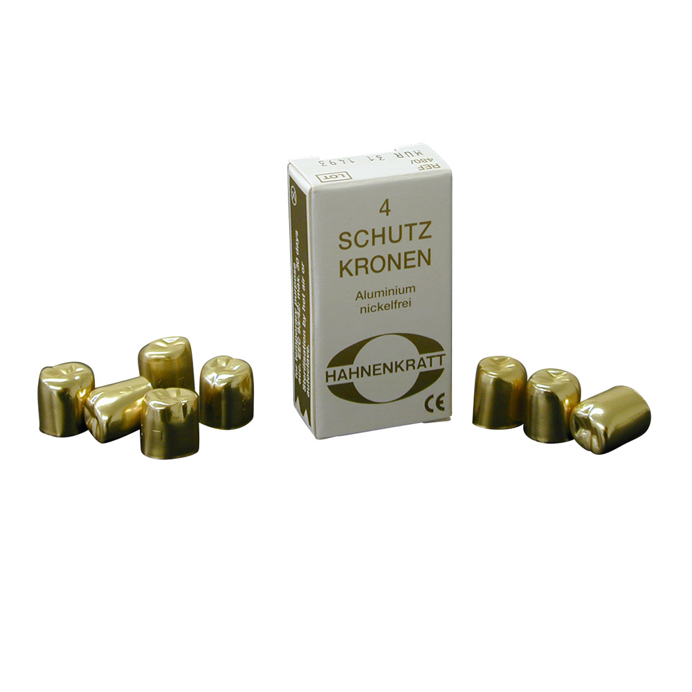 Schutzkronen MUL 30 goldfarbig Pa