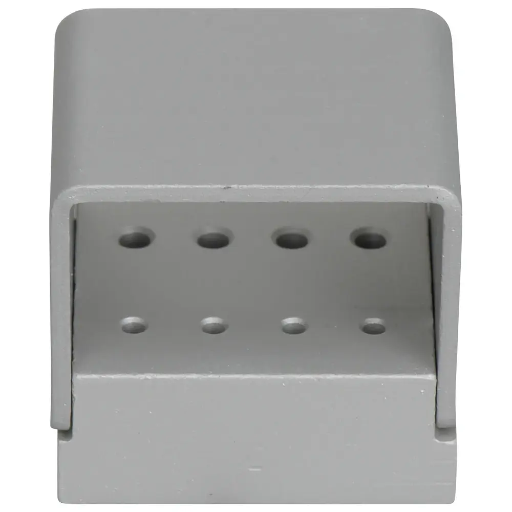 NICHROMINOX Eco Bloc - Stück silber, MX für 8 Löcher (4 x RA, 4 x FG)