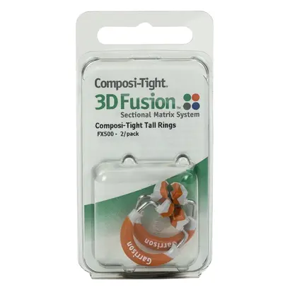 Garrison Dental Solutions Composi-Tight 3D Fusion Separier- Ringe orange lange Zähne Pa 2
