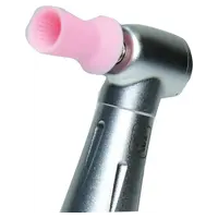 Kerr Farbige Prophy Cups - Packung 30 Stück pink lamellenförmig, weiches Gummi, Latch-Type