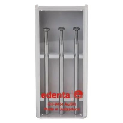 Edenta Diamanten 818 - Packung 3 Stück Standard, HP, Figur 041 Rad, 1,0 mm, ISO 033