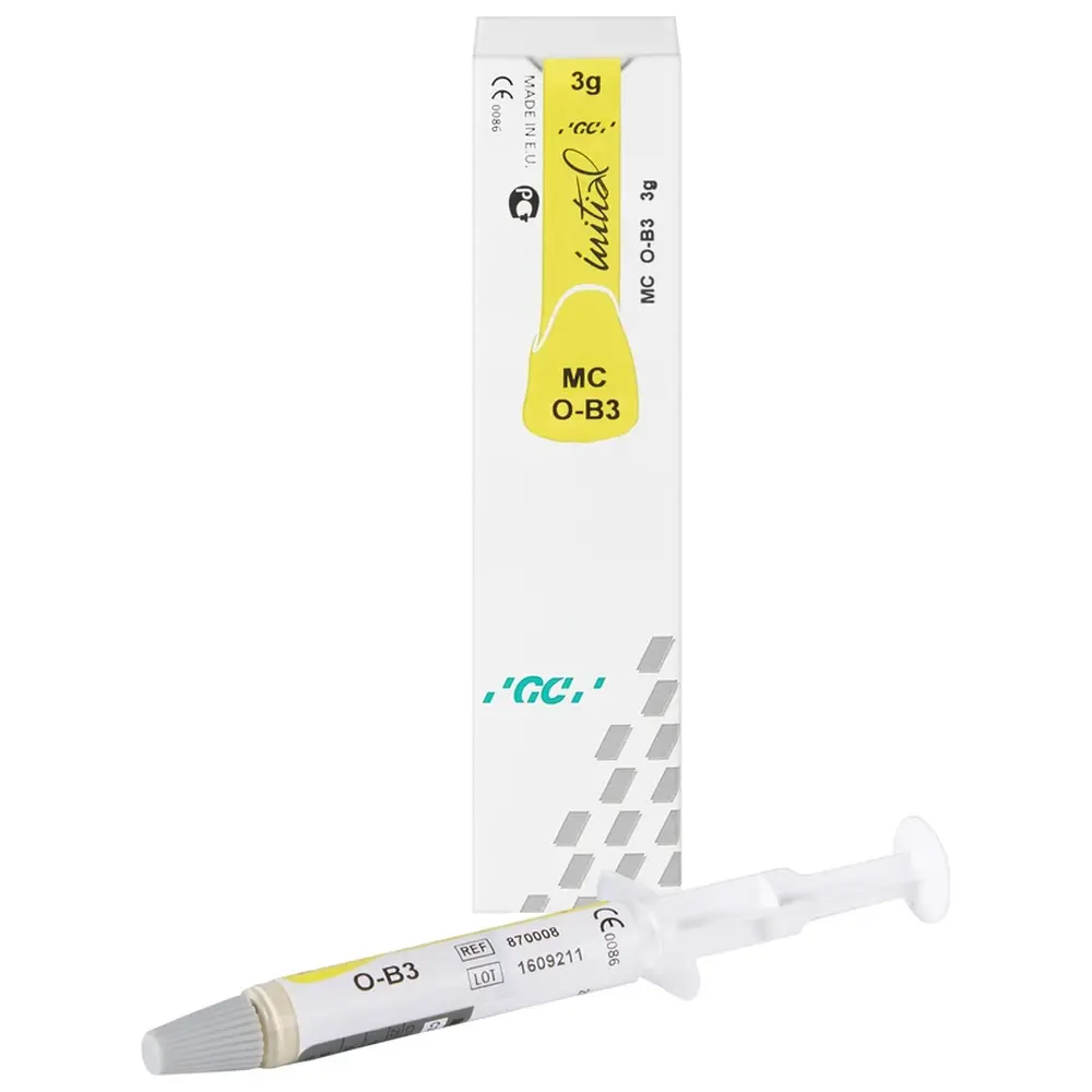 GC Initial™ MC - Spritze 3 g Paste opaque OB3