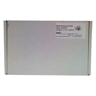 Prodent Dentalbedarf GmbH Milchzahnbox Zahnfee Pa 20