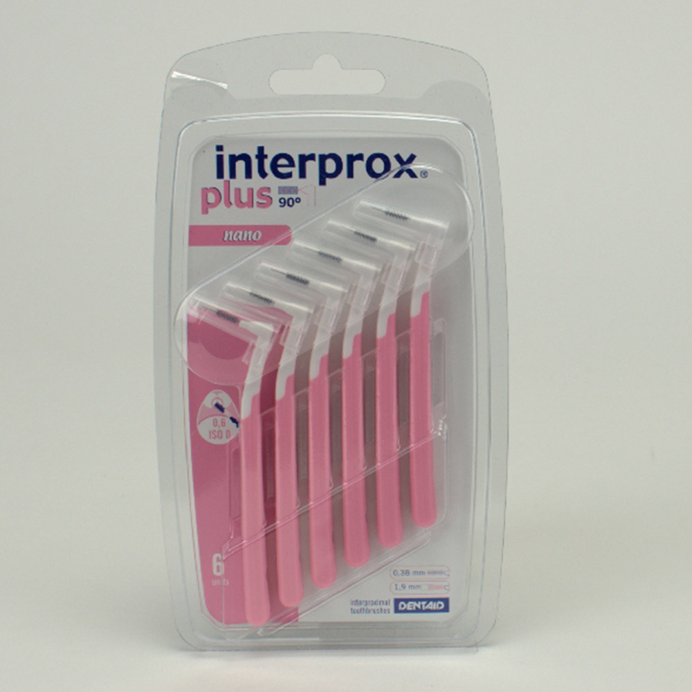 Interprox plus super Nano rosa 6St