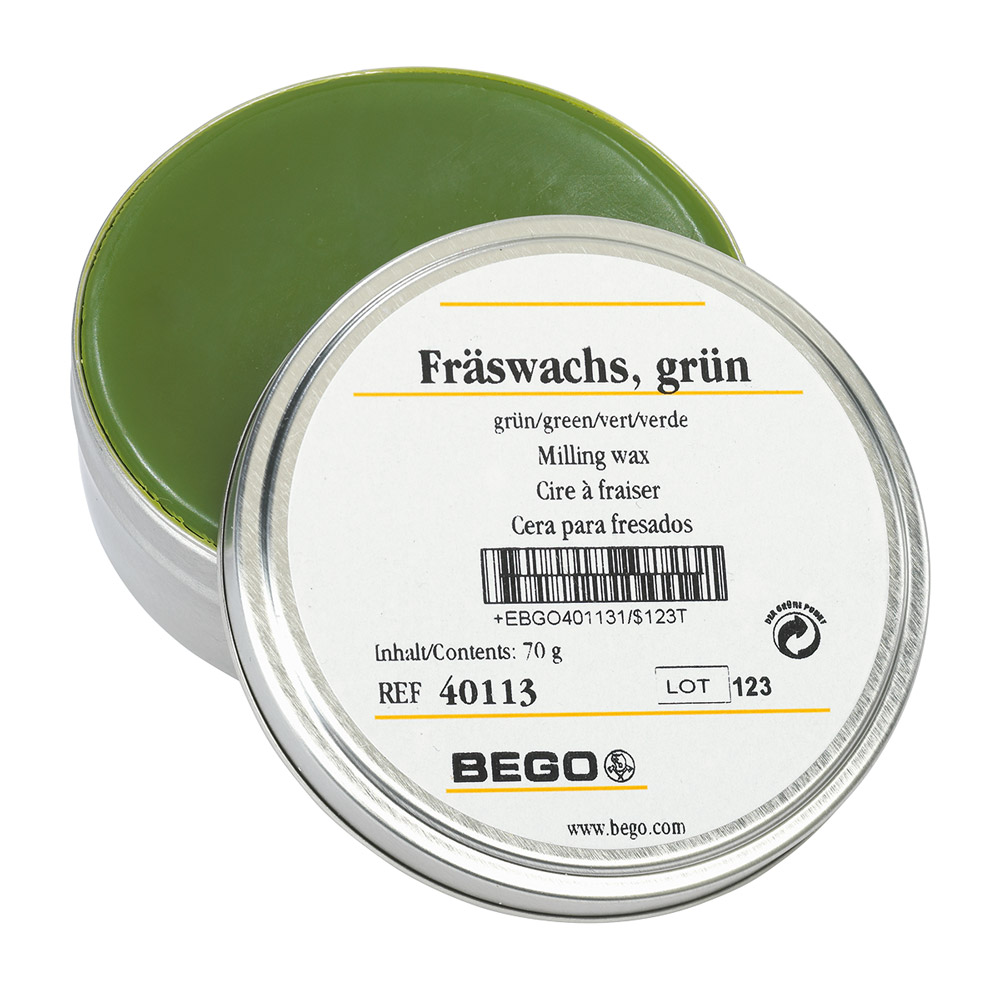 Fräswachs grün 70g