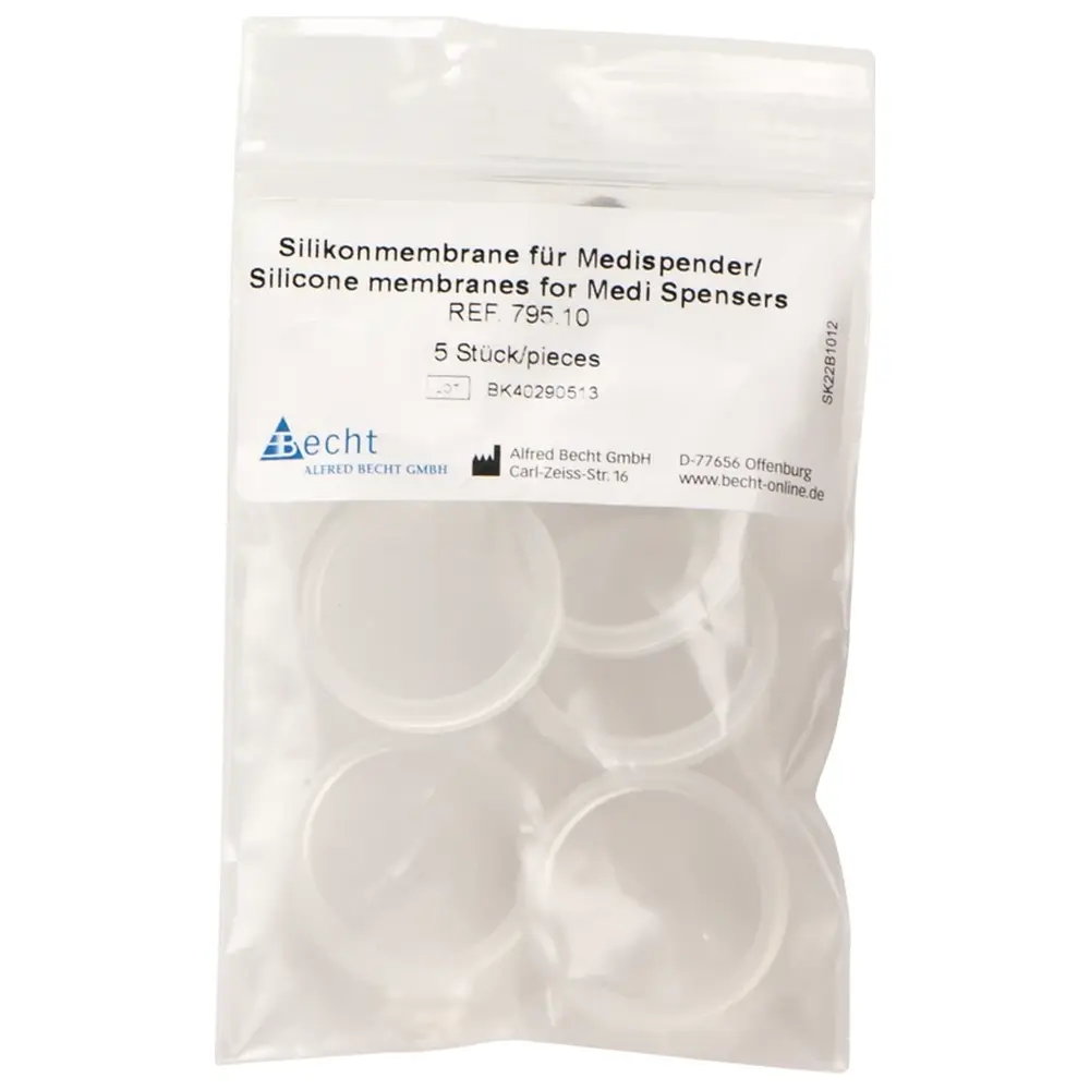 Becht Silikon-Membrane - Packung 5 Stück