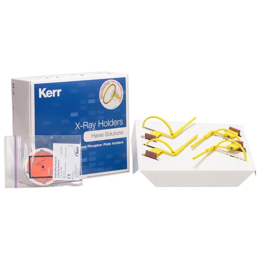 Kerr Super-Bite® - Packung 4 Filmhalter mit Ring Posterior, 1 Zentrierhilfe
