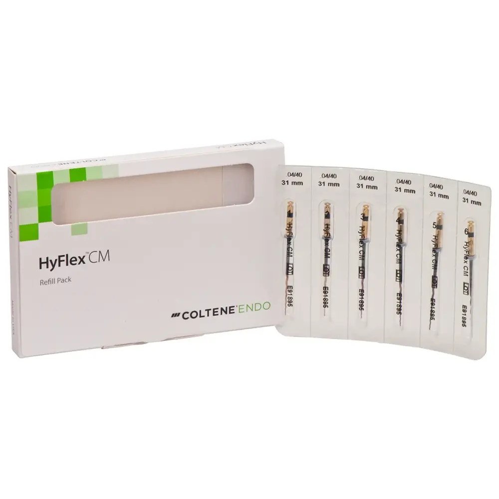 COLTENE HyFlex® CM - Packung 6 Stück 31 mm, Taper.04 ISO 040