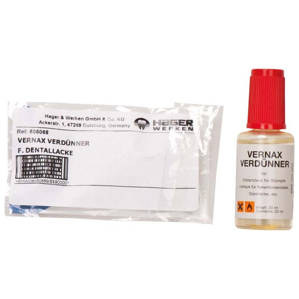 Hager & Werken VERNAX-Verdünner - Flasche 20 ml Verdünner