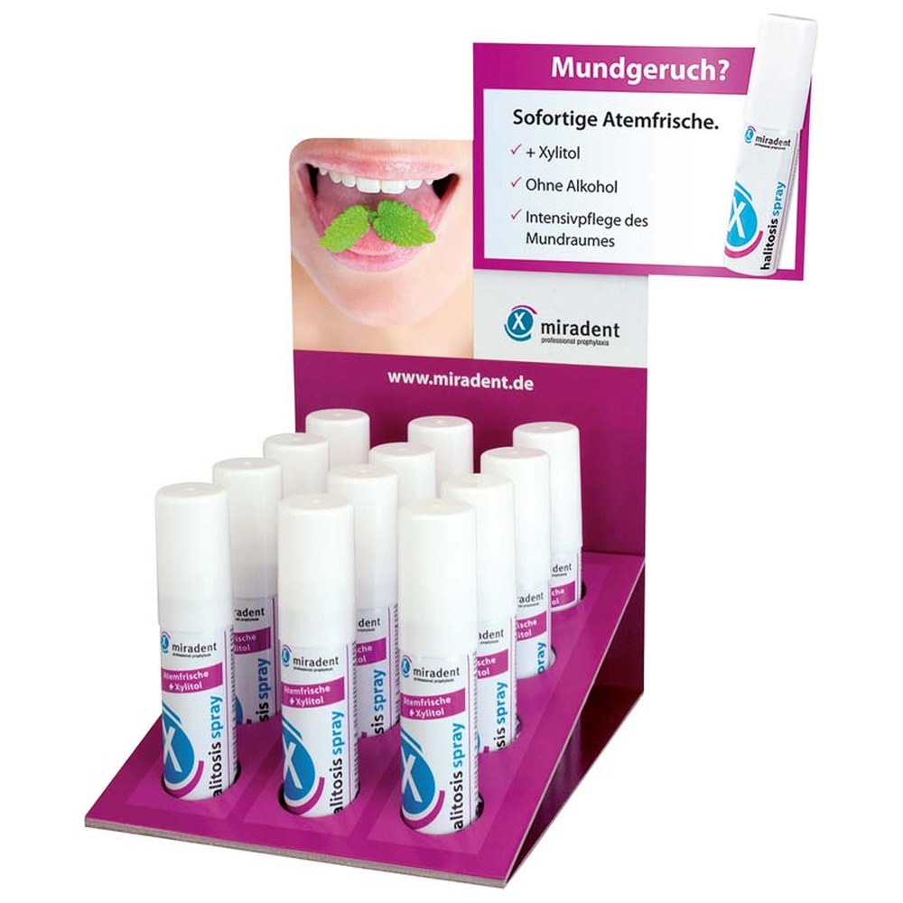 Hager & Werken halitosis spray - Display 12 x 15 ml