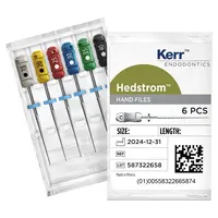 Kerr Hedströmfeilen - Packung 6 Feilen 25 mm ISO 050