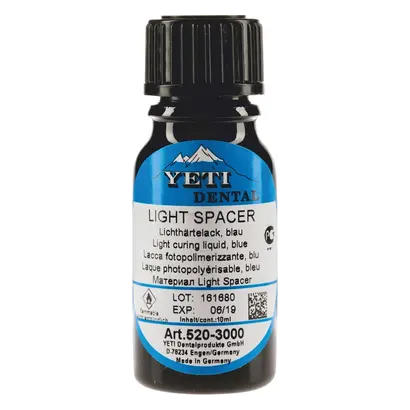 Yeti Dentalprodukte GmbH Light Spacer LC blau Flasche 10ml