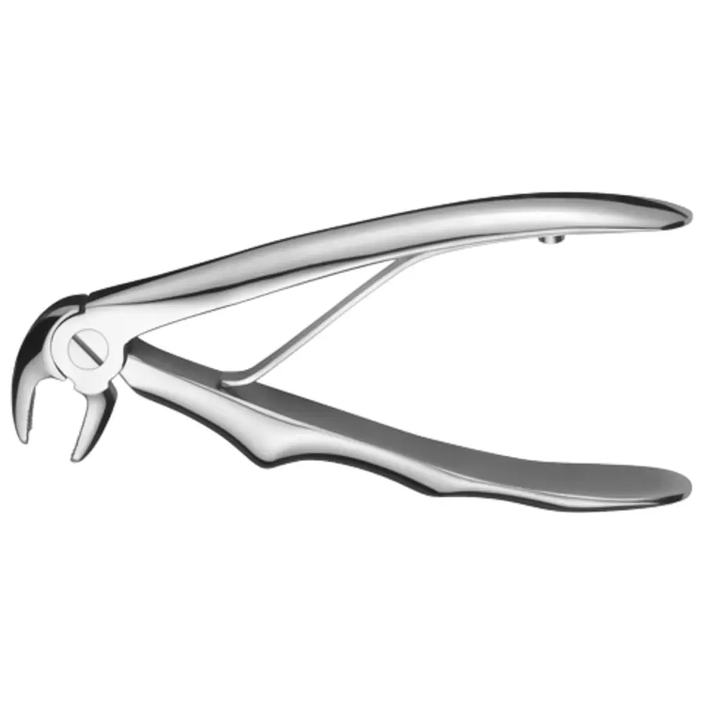 Carl Martin KInderzahnzangen LS - Stück LS280A/6 Liquid Steel mit Feder, UK Molaren