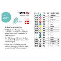 Tandex FLEXI® Ultrasoft PHD - Value Pack 25 Stück black, PHD 1.6 (Ø 0,7 mm), ISO 5