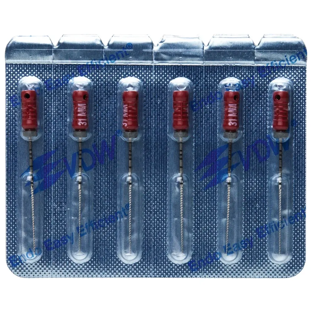 VDW STERILE K-Feilen - Blisterpackung 6 Stück 31 mm ISO 025