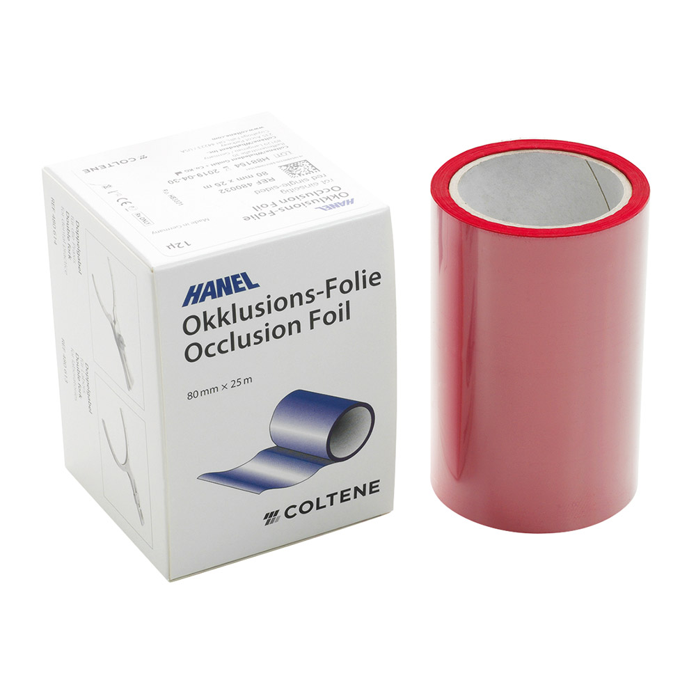 Hanel-Folie Ds rot 80mm 480052 Rl