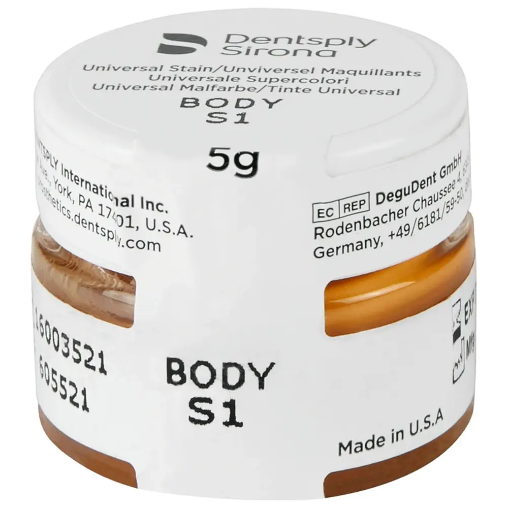 Dentsply Sirona DS® universal Malfarben - Packung 5 g body stain S1