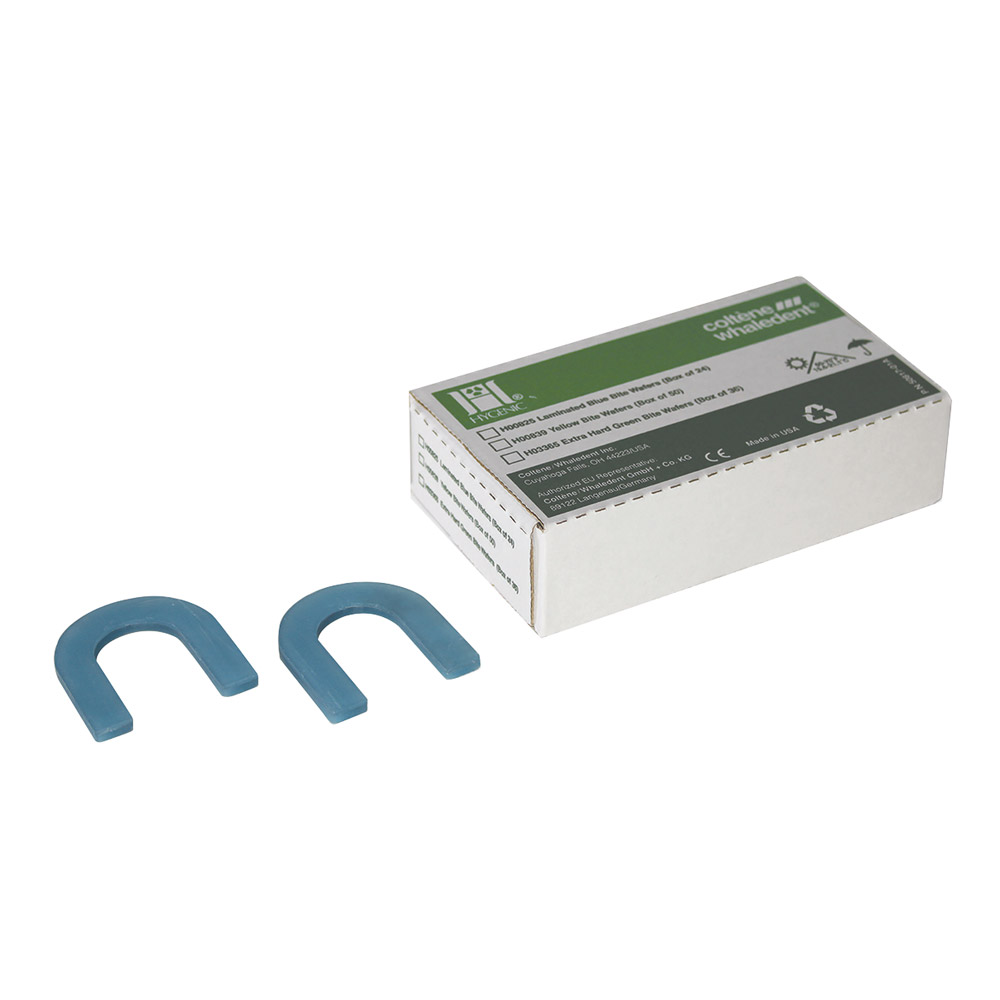 Bissschablonen laminiert blau 24St
