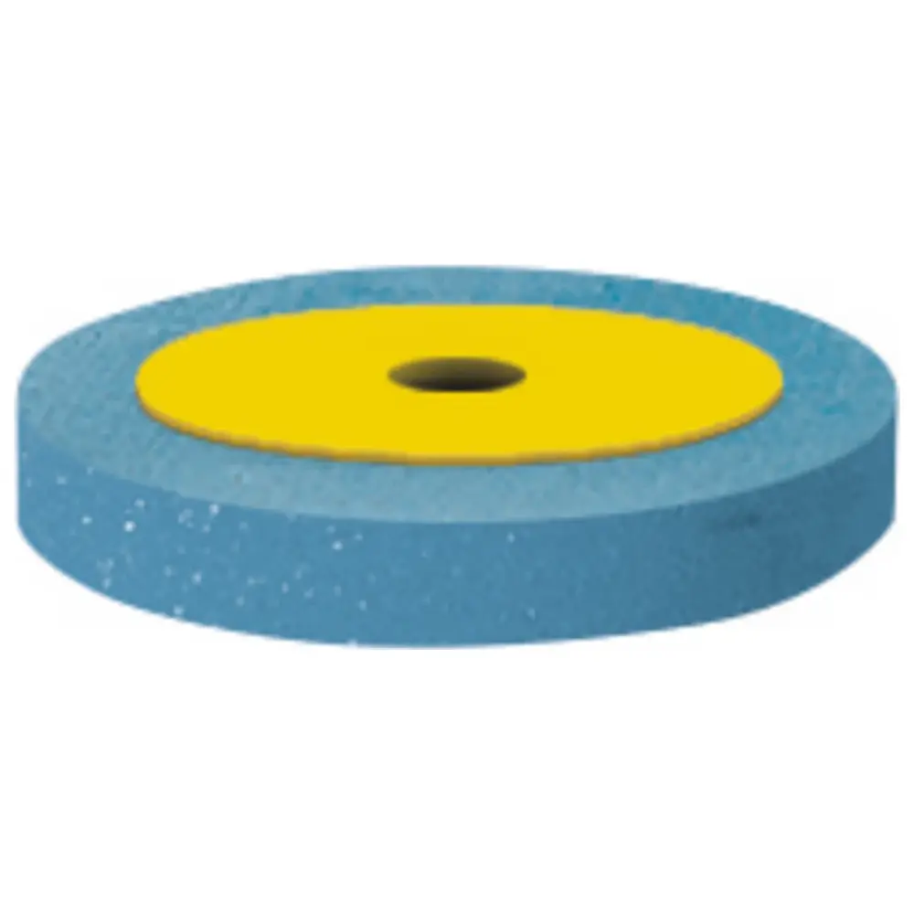 EVE Ernst Vetter EVE DIAPOL® - Stück unmontiert, blau grob, Figur Rad, 17 x 2,5 mm