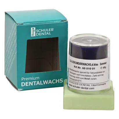 SCHULER-DENTAL S-U-Sekundärwachs - Kegel 45 g Sommer