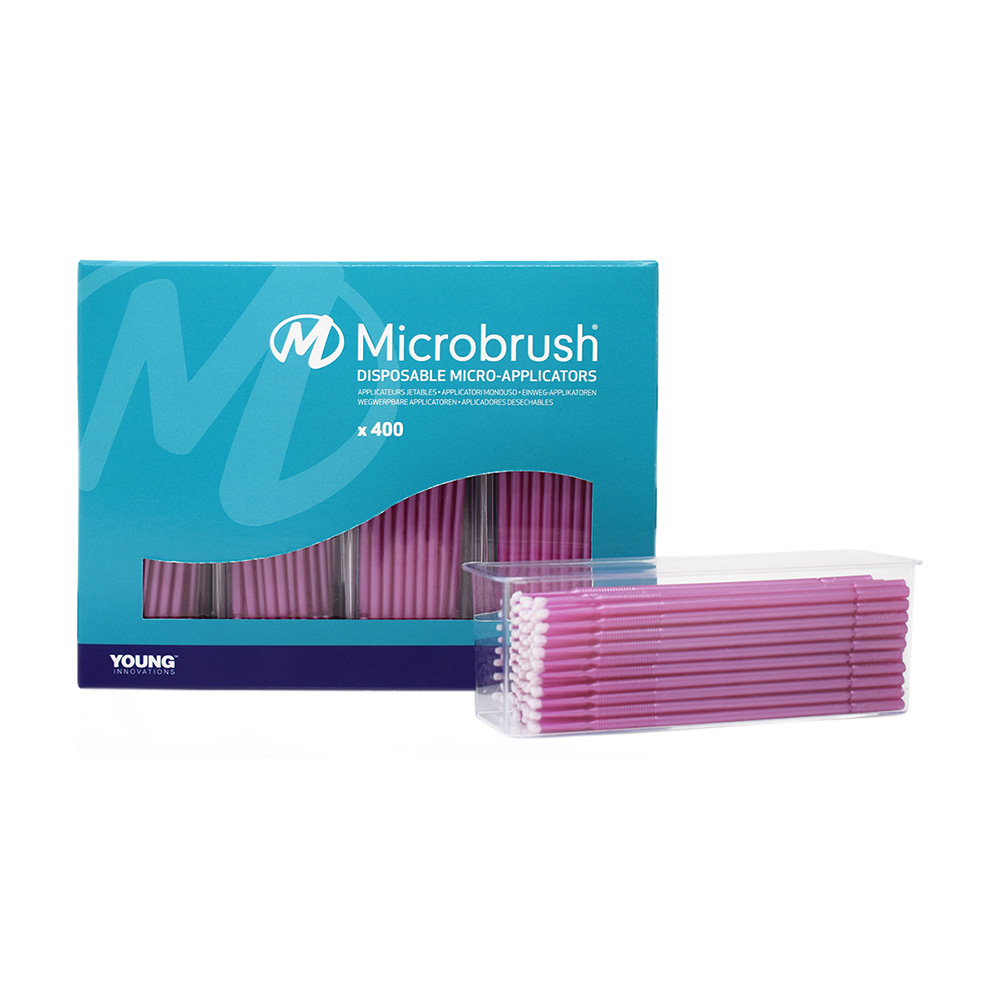 Microbrush plus fine pink 400St
