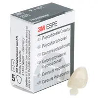 3M Espe Dental Products Temporäre Polycarbonat-Kronen P-101 Pa 5