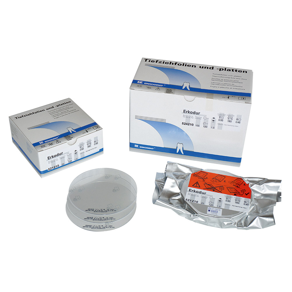 Erkodur 1,0/120mm klar m. UZF 20St