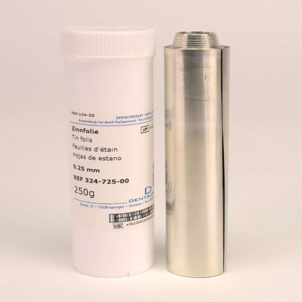 Zinnfolie 0,25mm 250G