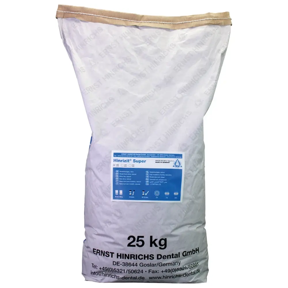 ERNST HINRICHS Hinrizit® Super - Sack 25 kg Gips weiß