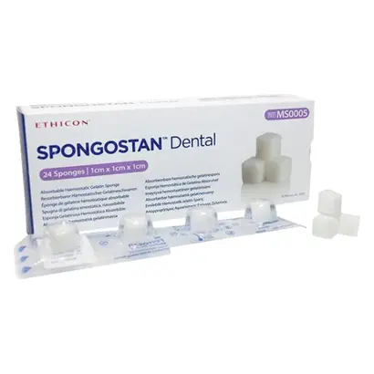 Ferrosan Medical Devices A/S Spongostan Dental 1x1x1cm Pa 24