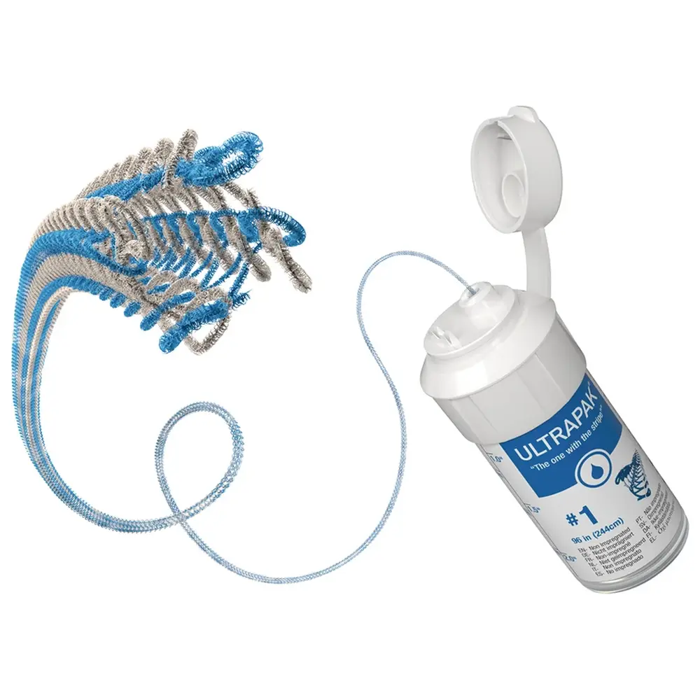 Ultradent Products Ultrapak™ CleanCut - Flasche 244 cm Faden Nr. 1