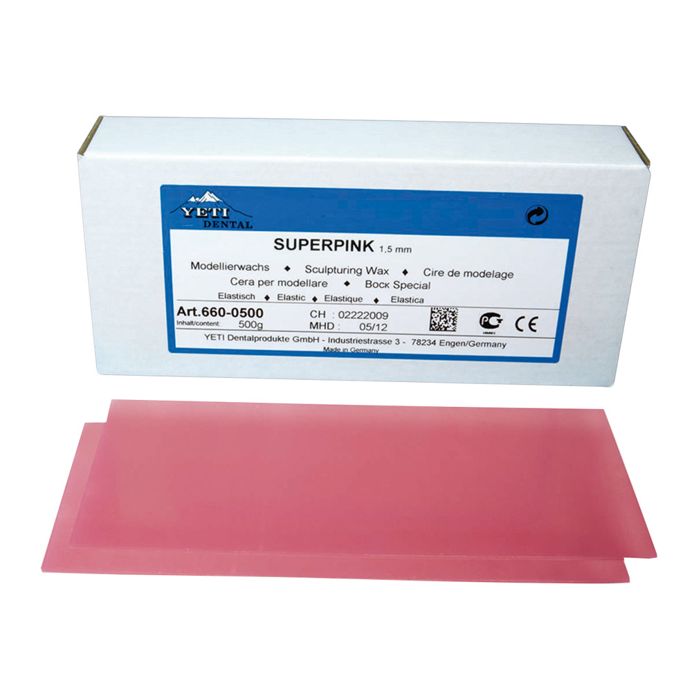 Mod.Wachs Superpink 1,50mm 2500g