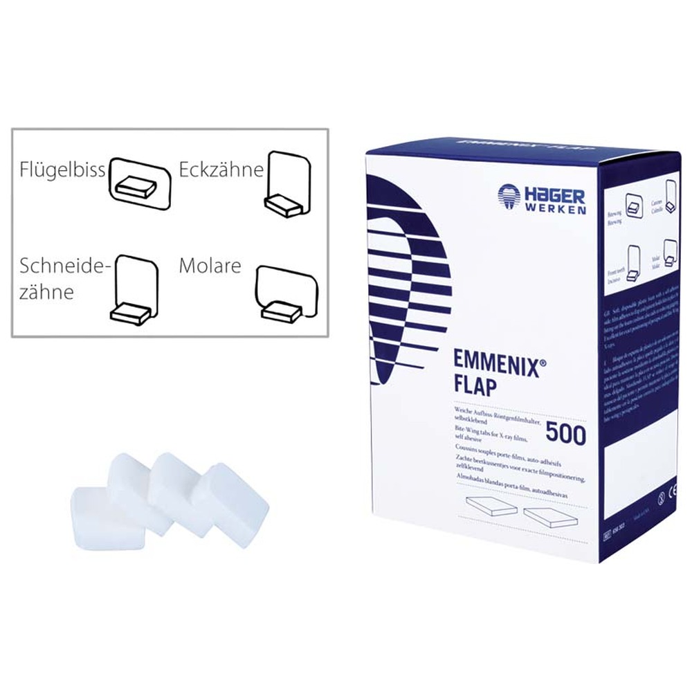 Hager & Werken EMMENIX® FLAP - Packung 500 Stück
