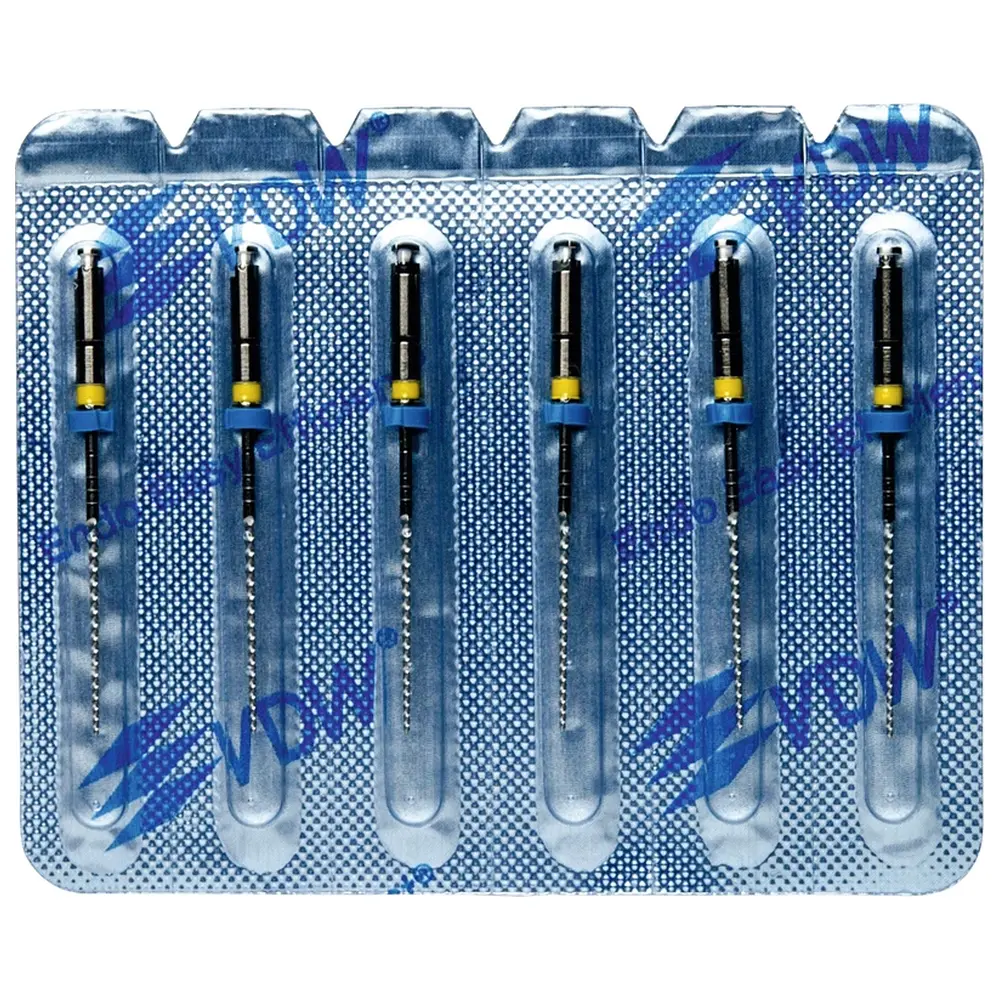 VDW FlexMaster® Instrumente - Packung 6 Stück 25 mm, Taper.02 ISO 050